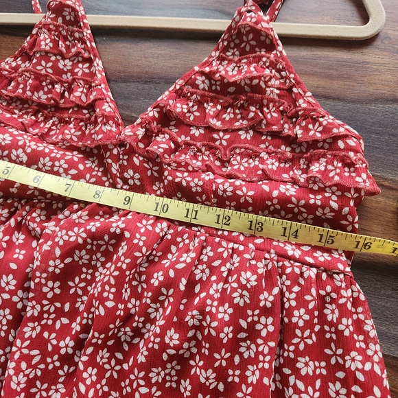 NWOT Trixxi Clothing Company Ladies Pretty Dress Size L (fits like M) Red - Picture 7 of 9